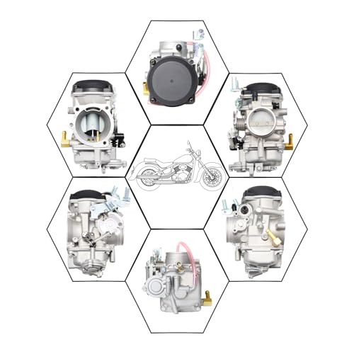 Czsmbt C917543Z481 Cv40 Carburetor Replacement For Harley Davidson Sportster 1200 Xlh1200 Sportster 883 Xl883 1998-2016 / Softail 1988-2017 / Dyna Fxr Fxd 1988-2016 / Touring 1988-2016 27490-04 thumb #1