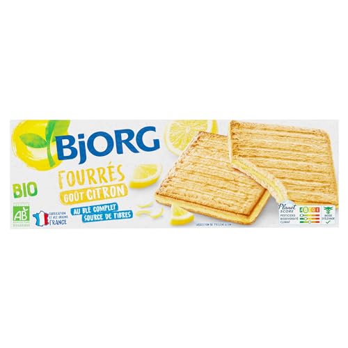 Biscuits Bio Fourrés Citron Bjorg Le Paquet De - vue 3