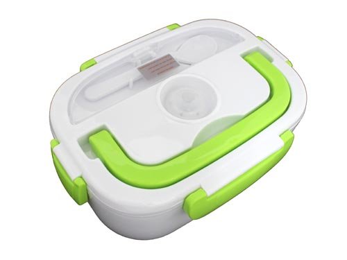Contenitore alimentare elettrico TH-ELB105, 1,05 l, verde, con contenitore per il tupper.
