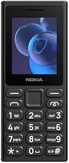 Nokia 105 2G Edition 2025 (Dual-SIM, 1,77" Display, 1000 mAh Akku, 32MB, 3.5mm Kopfhöreranschluss, FM Radio) Charcoal