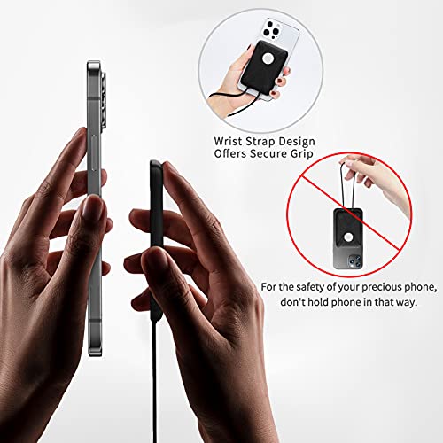 Www Case Compatible With Apple Magsafe Battery Pack 2021,Protective Case Compatible With Magsafe Power Bank,Anti-Slip And Anti-Fall Shockproof Silicone Case For Apple Magsafe Battery Pack-Black #TOP2