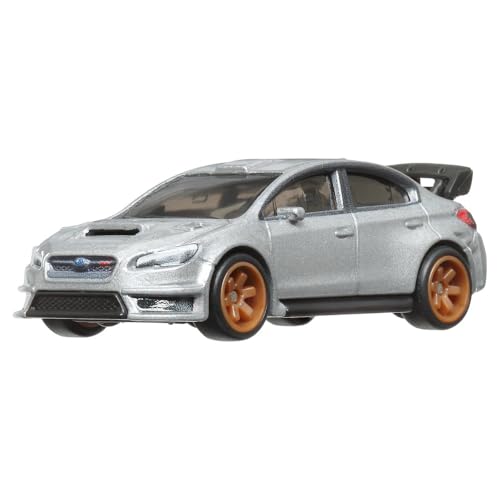 Hot Wheels 2024 Premium Boulevard Subaru WRX STI Plata miniatura 1