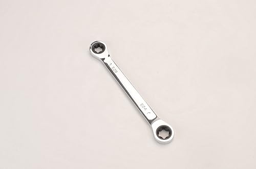 Miniatura 8 de FLZOSPER E-Torx Double Box Ratcheting Wrench, E10x E12Heavy Duty CR-V Box Ratchet Gear Spanner