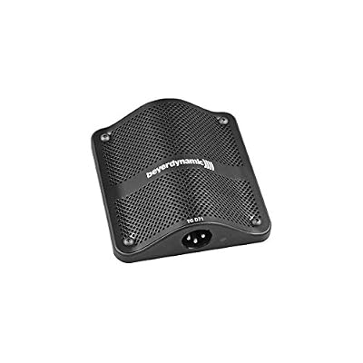 beyerdynamic TG D71C Rugged Semi-Cardioid Condenser Boundary Microphone for Kick Drum, Bass Drums, Other Drums, Cajon, Percussion and Piano. Phantom Power, XLR Connector, Made in Germany, Black.