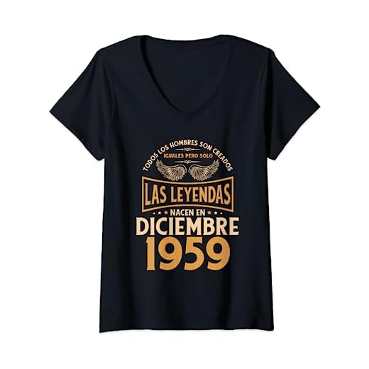Cumpleaños Hombre Regalos Las Leyendas Diciembre 1959 Camiseta Cuello V