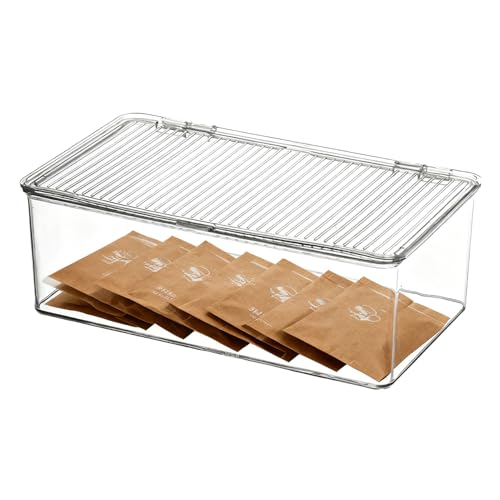 Bacs de rangement transparents anti-poussière pour optimiser les petits tiroirs de salle de bain - 2