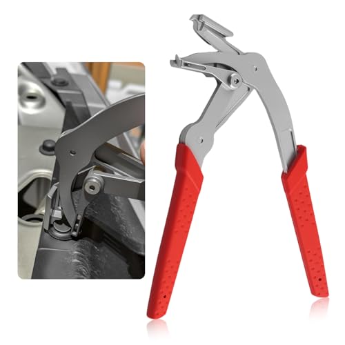 Image of Upgraded Car Clip Pliers,Heavy Duty Auto Fastener Clip Removal Pliers for Door Trim/Wheel Liner/Bumper,Stainless Steel Car Clips Remover Tool with Ergonomic Non-Slip Handle