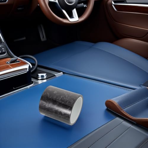 Protector de umbral de puerta para coche de 5m x 10cm cinta negra autoadhesiva resistente 6