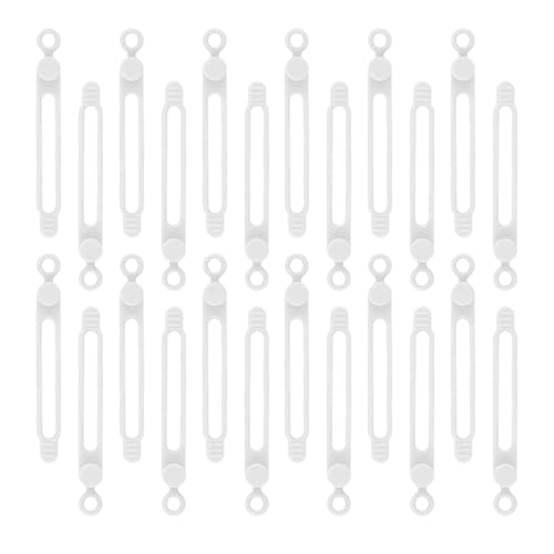 24Pcs Silicone Cable Straps, Reusable Cable Ties Management Organizer, Reusable Cable Ties Wire Organizer, Silicone Cable Ties for Office Home Kitchen School Travel Organization