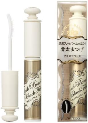 Majolica MajorcaShiseido Lash Bone Black Fiber in Eyelash Mascara Base