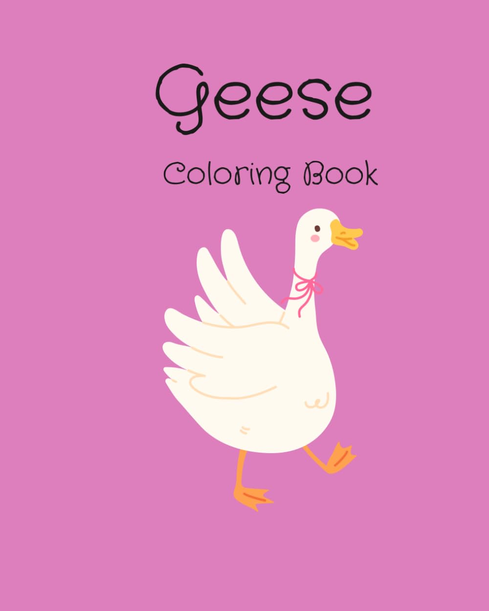 Farm Goose Coloring Book