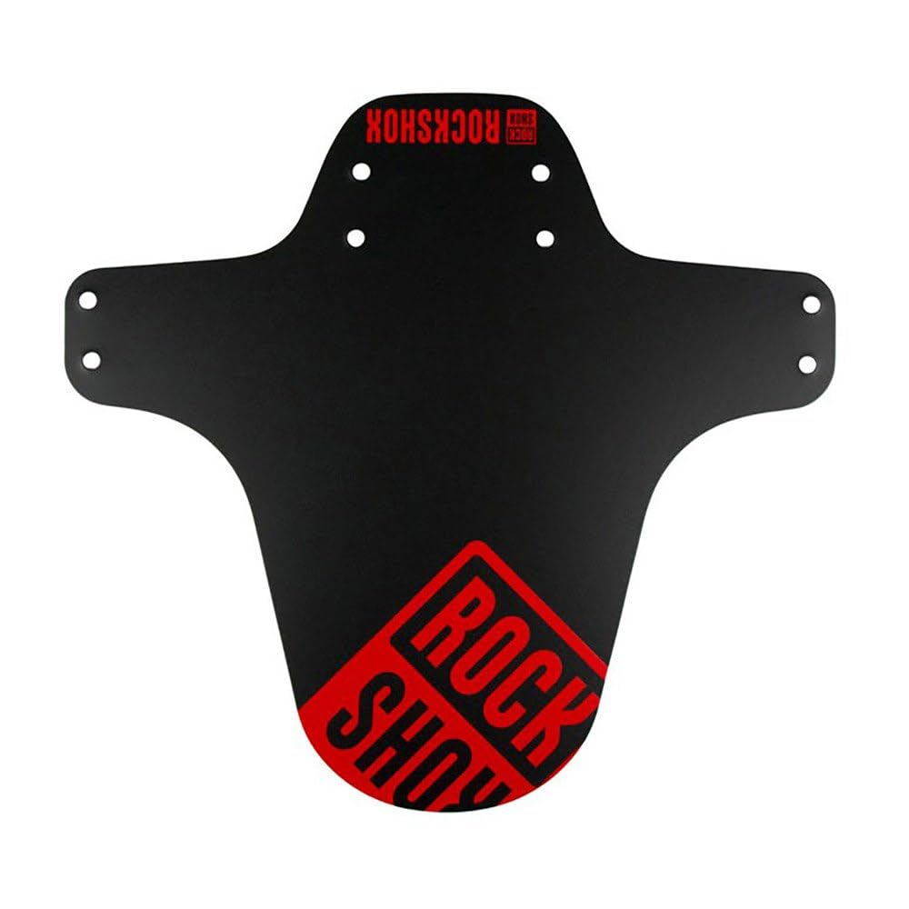Rockshoxparafango fender mtb anteriore nero/rosso