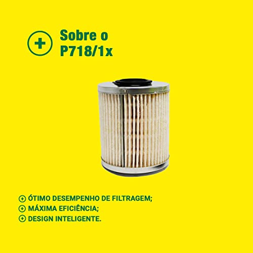 MANN-FILTER Original, Filtro de Combustível, PU718/1x, Para Modelo Renault Master