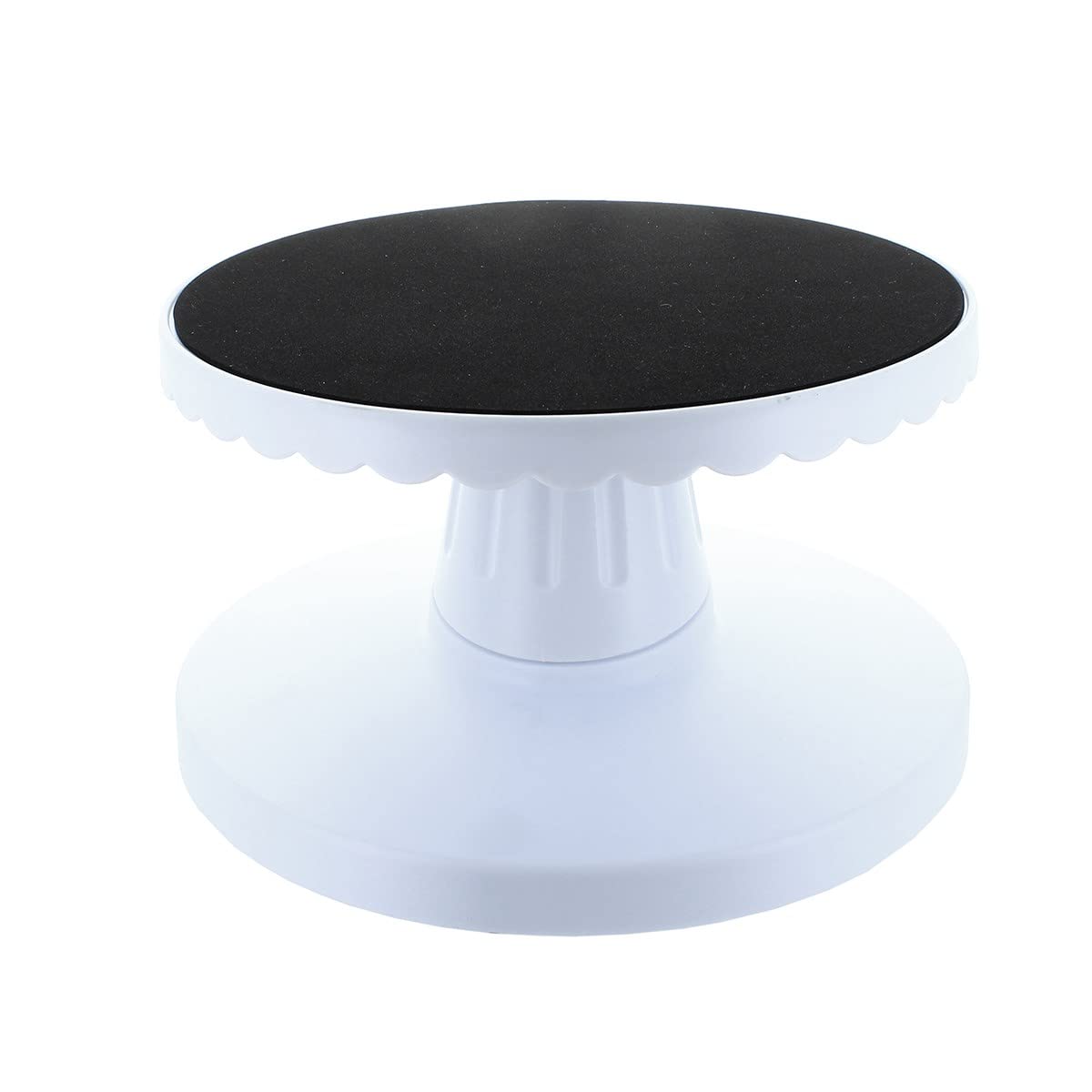 Culpitt White Professional Tilt N Turn Turntable 230Mm, Cake Stand For Icing, Decorating, And Displaying Cakes And Cupcakes