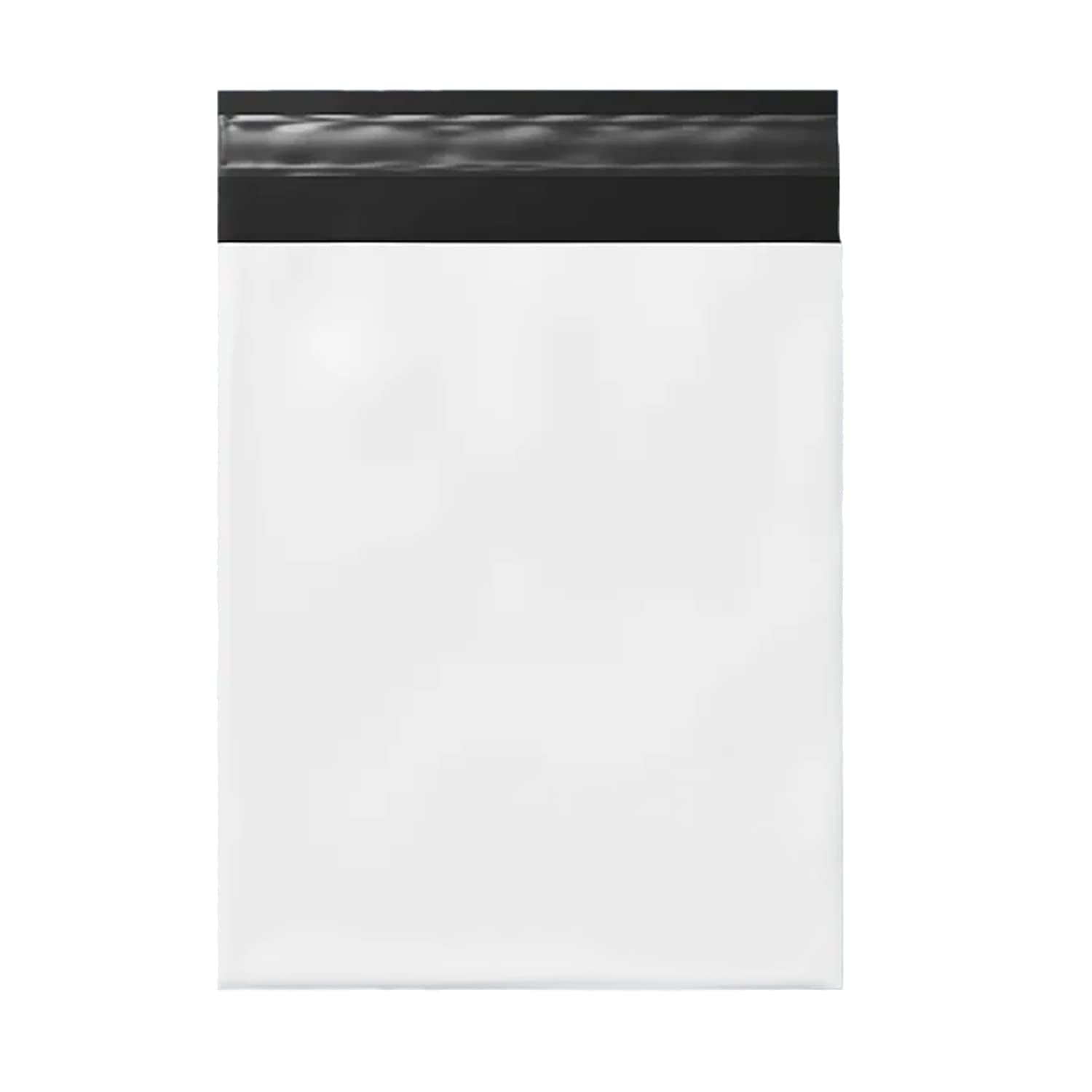 Plain white non printed Economy courier packaging bags without POD Poly Bags 10x12 =100 pieces, 60mm quality