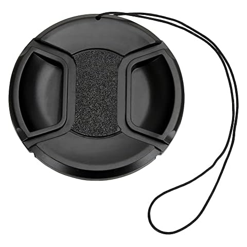 BOWONG Universal Lens Cap with Anti-Lost Cord Cover