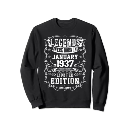 Cumpleaños Enero 1937 Edición Limitada Regalo January 1937 Sudadera