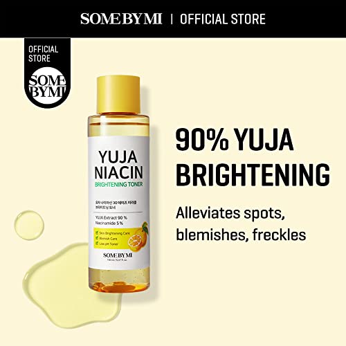 SOME BY MI Yuja Niacin 30 Days Miracle Brightening Toner, 5.07Oz, 150ml, Made from 12 Vitamins for Sensitive Skin - Image 2