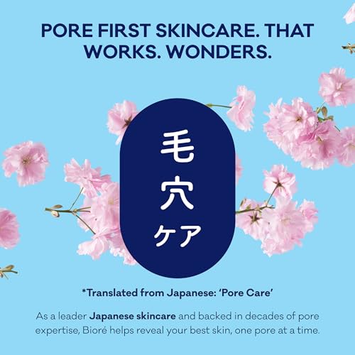 Image of Biore Blackhead Remover Pore Strips, Deep Cleansing, Nose & Face, 14 ct | Nose, Chin & Forehead Use, Unclogs Pores Instantly, Oil-Free, Non-Comedogenic, Oily Skin, Skincare