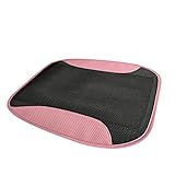 ✘Asegurable: este cojín ventilado ergonómico y compatible con los asientos cuenta con una parte inferior antideslizante y correas elásticas para asegurarlo a los asientos sin que se caiga fácilmente.