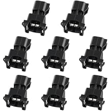 محولات موصل حاقن الوقود MOTOALL EV1 إلى EV6 تسخير الأسلاك USCAR LS2 LS3 LS7 LSX LS1 LS6 LT1 TPI LS Swap - 8pcs