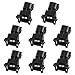 MOTOALL Fuel Injector Connector Adapters EV1 to EV6 Wire Wiring Harness USCAR LS2 LS3 LS7 LSX LS1 LS6 LT1 TPI LS Swap - 8pcs