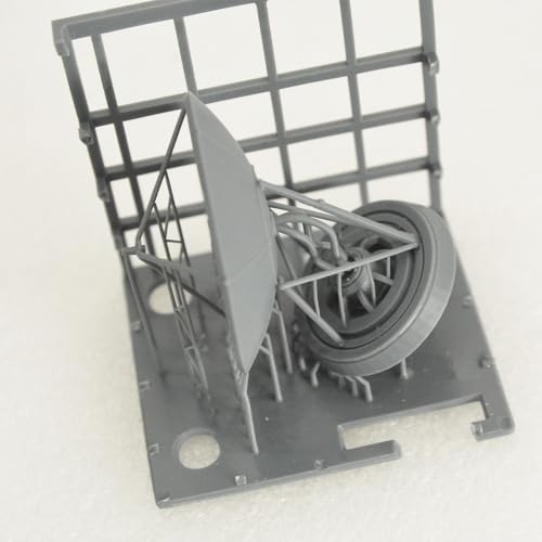 MRY-SFW LYT64022 1/64 Miniature Factory Building Car Accessory Props Display Satellite Radio Astronomy Signal Receiving Antenna - Thumbnail 6