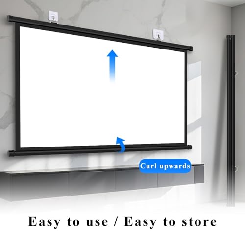 Pantalla de proyector manual 72'' 4:3 miniatura 3