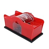1‑2 Baraja Barajadora Manual de Cartas para Blackjack, Poker; Mezclador de Cartas Manual Silencioso Y Fácil de Usar,...