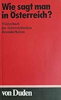 Wie saGt man in Osterreich ? 3411011386 Book Cover