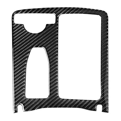 Cubierta decorativa para portavasos Mercedes W204 fibra carbono miniatura 1