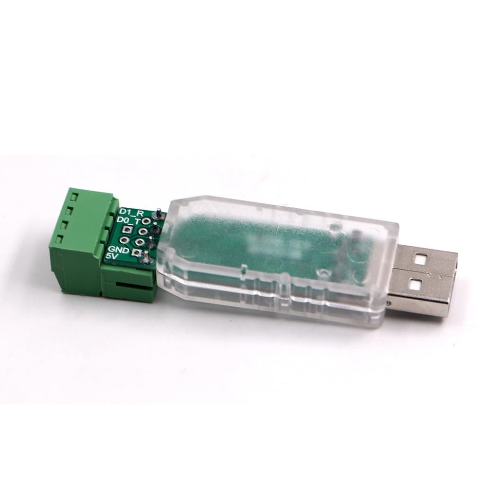 Módulo Convertidor USB A Wiegand de 5 V Compatible con para Wg26 Wg34 Wg37 Wg40 ASCII Bidireccional