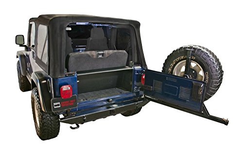 Tuffy Security Products Cargo Enclosure - '97-06 Wrangler Tj (Black) #TOP2