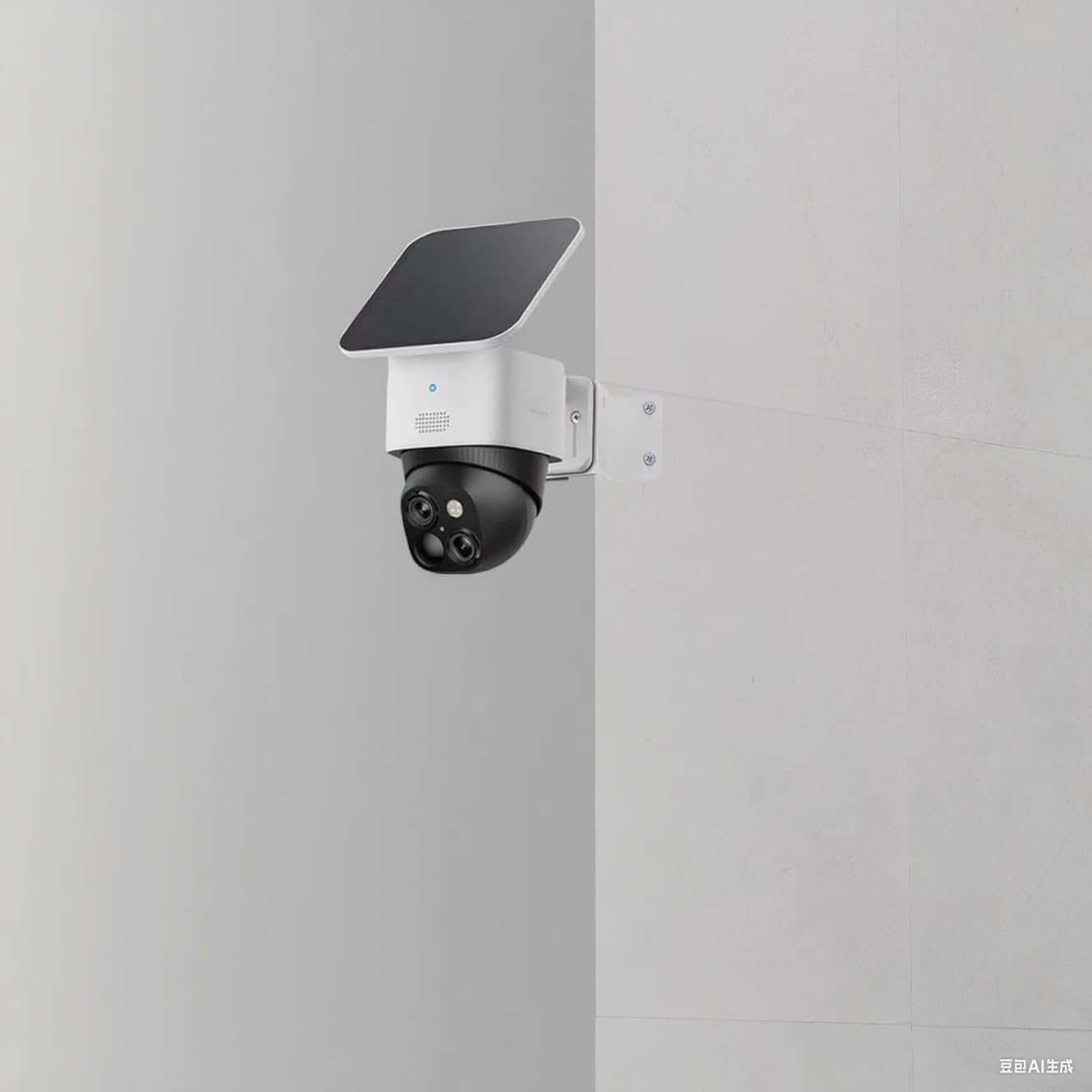 Zewnętrzny narożnik ścienny metalowy wspornik kątowy CCTV uchwyt kamery monitoringu adapter