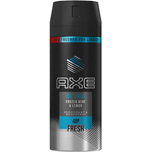 Axe Ice Chill spray déodorant corps 150ml lot de 6 parfum frais anti odeur
