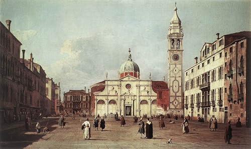 Tableau Campo Santa Maria Formosa Canaletto 60x90cm