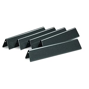 Weber 7636 Porselein-aangetaste smaakstaven voor Spirit 300 grills gasreeks (15,3 x 2,6 x 2,5)