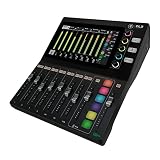 Mackie DLZ Creator - Mezclador digital adaptable para podcasting, transmisión y YouTube con modos de usuario, tecnología Mix Agent, preamplificadores de micrófono AutoMix y Onyx80