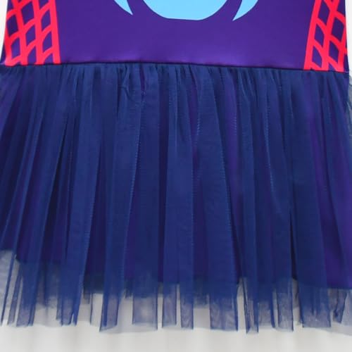 Kids Girls Casual Dress Outfits Fantasty Dress Ruffle Sleeve Playwear 2-7 Years4