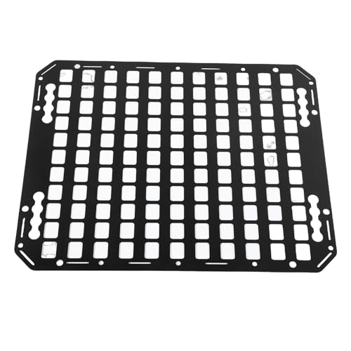 Keenso TruckBedMollePanel, Aluminum Construction Precision Finishing Car Modular Storage Panel for Sedans SUVs Pickups