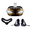 Clean VR Accessoire Kit compatibel met Oculus Quest 2 + virtual reality headset (stickers, 2 beschermhoezen…