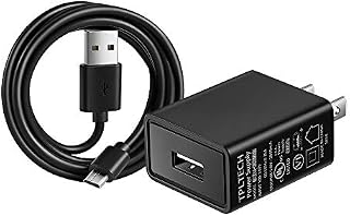 Fire Tablet Charger 2A Rapid Charger with 5FT Charging Cable Power Cord Compatible