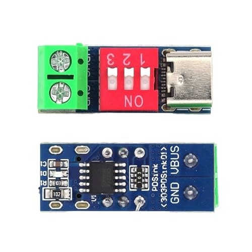 Carte leurre PD/QC charge rapide Stlxy module déclencheur USB-C haute vitesse boost 12V