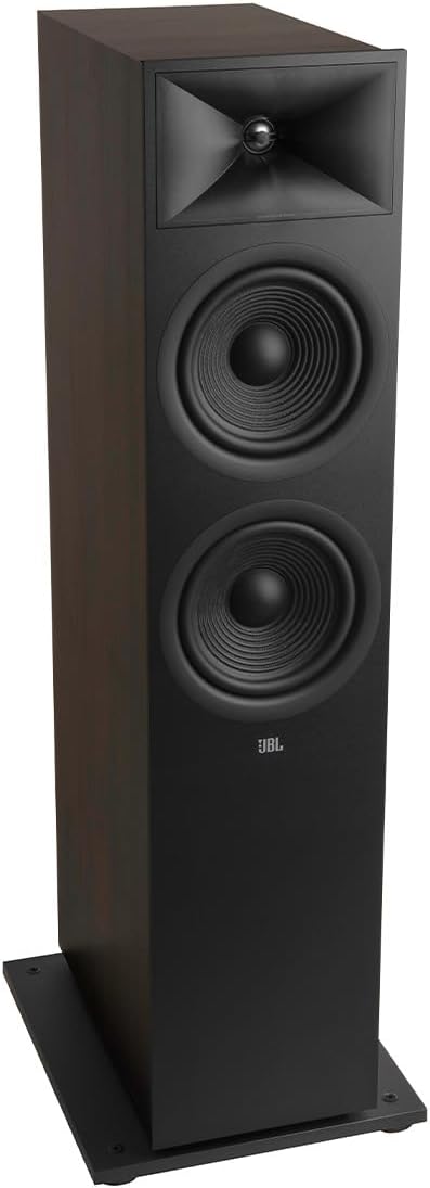 JBL Stage 280F Dual 8-Inch Floorstanding Speaker - Pair (Black)