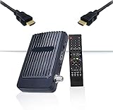 ✅ [ Lieferumfang ] — √ 1x mini SAT Receiver tevsan 6000 √ 1x Fernbedienung √ 1x HDMI Kabel √ 1x Adapter √ 1x Bedienungsanleitung √ 1x LED empfangsauge -- -- -- Wenn Sie ein technisches Probleme oder Fragen haben, Bitte kontaktieren Sie uns
