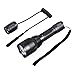BESTSUN Predator Light 350 Yards Red LED Flashlight Night Hunting Light Coyotes Varmints Hog Hunt Tactical Flashlights with Pressure Switch, Scope & Picatinny Mounts