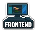 Aufkleber: 300 mm, 1 Stück - FRONTEND XXL Wandsticker für Entwickler Zone