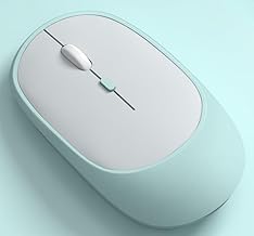 Ziyan Wireless Bluetooth Mouse for MacBook Pro/Air/Mac/iPad/Laptop/Desktop/Mac/PC/Computer/Phone - Portable Slim, 3 DPI Adjustable Bluetooth 5.0 (Green)