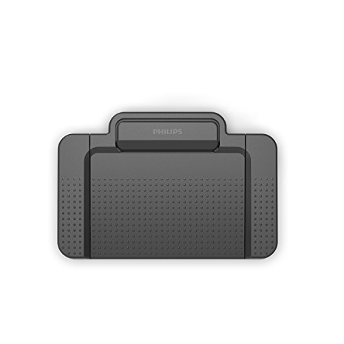 Philips ACC2330 USB pedal de control negro para software de dictado 4