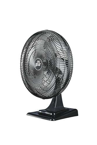 Ventilador Turbo De Mesa 50 cm Cinza 220V Goar 6 pás